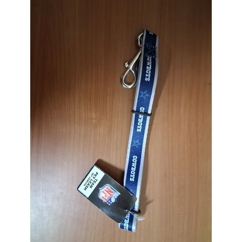 NWT NFL Dallas Cowboys Dog Leash Nylon 50